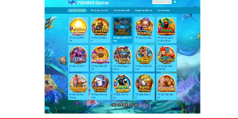 Thể loại game bắn cá được nhiều người đánh giá cao hiện nay 